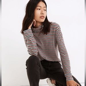 Madewell Striped Turtleneck